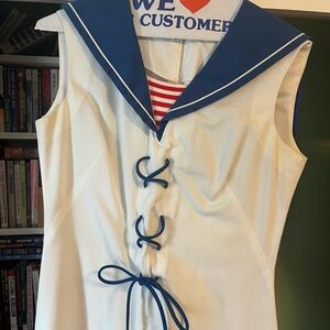 Vintage Adult Sailor Dress by Bobbie Brooks